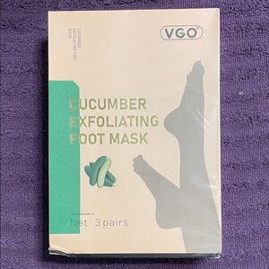 Cucumber Exfoliating Foot Mask – Green